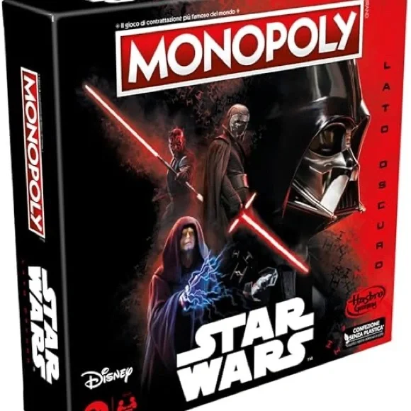 New Sealed Monopoly: Disney Star Wars Dark Side Edition Board Game - Picture 2 of 3